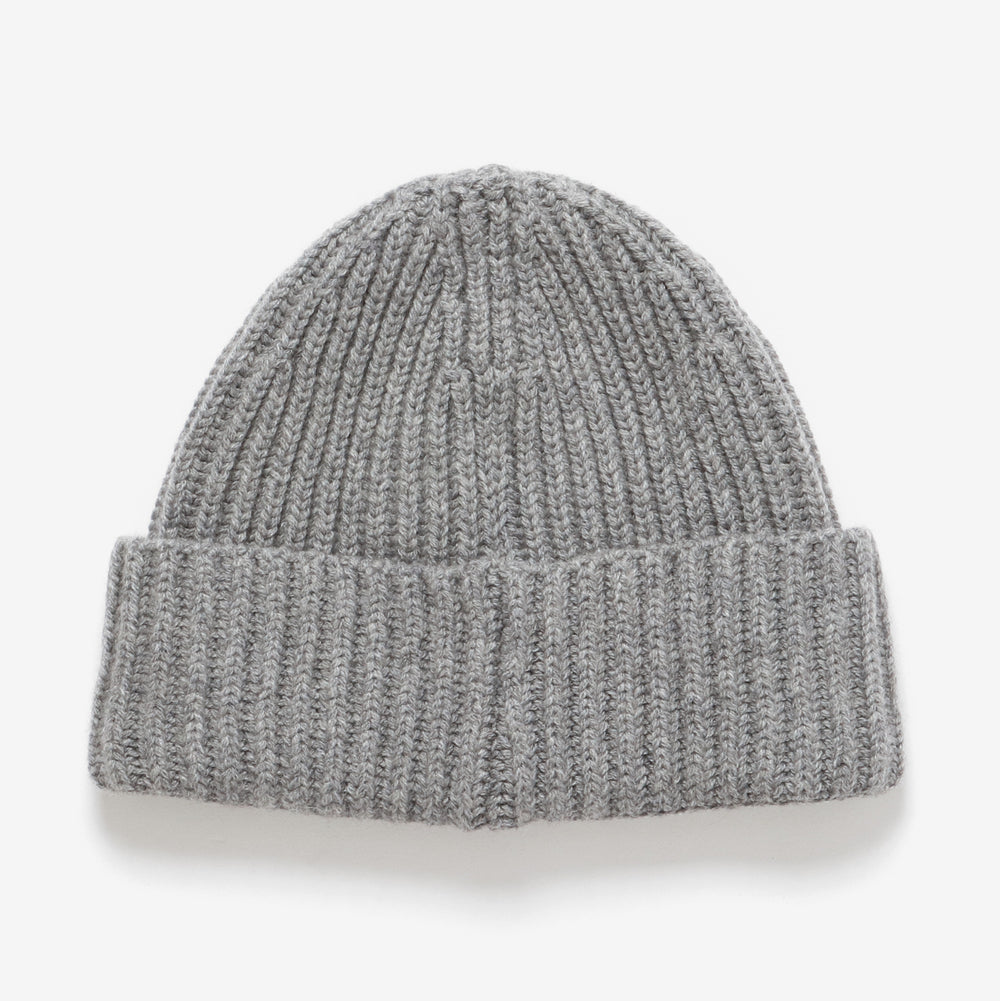 Cashmere Rib Beanie (180 colours)