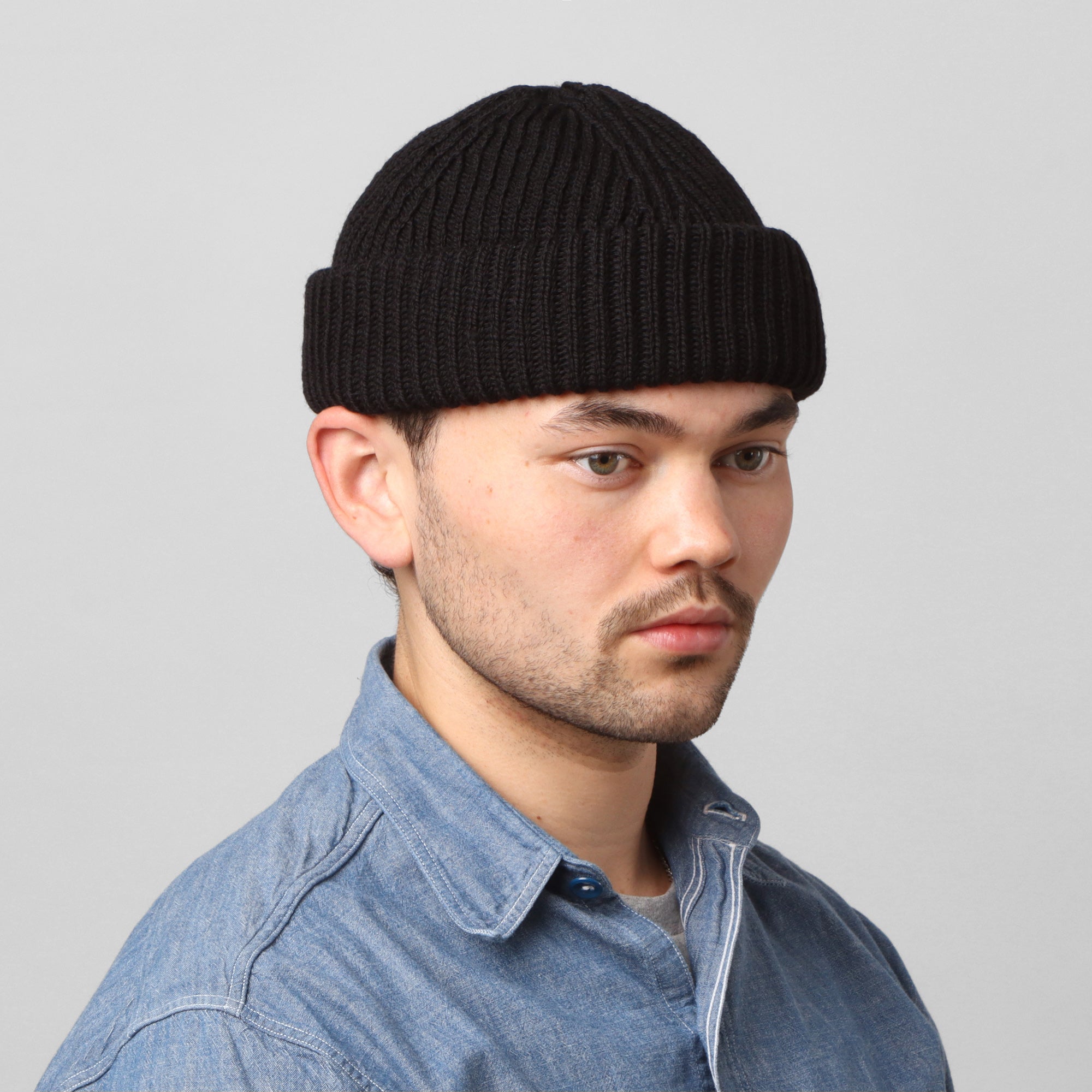 Classic Rib Beanie (Merino)