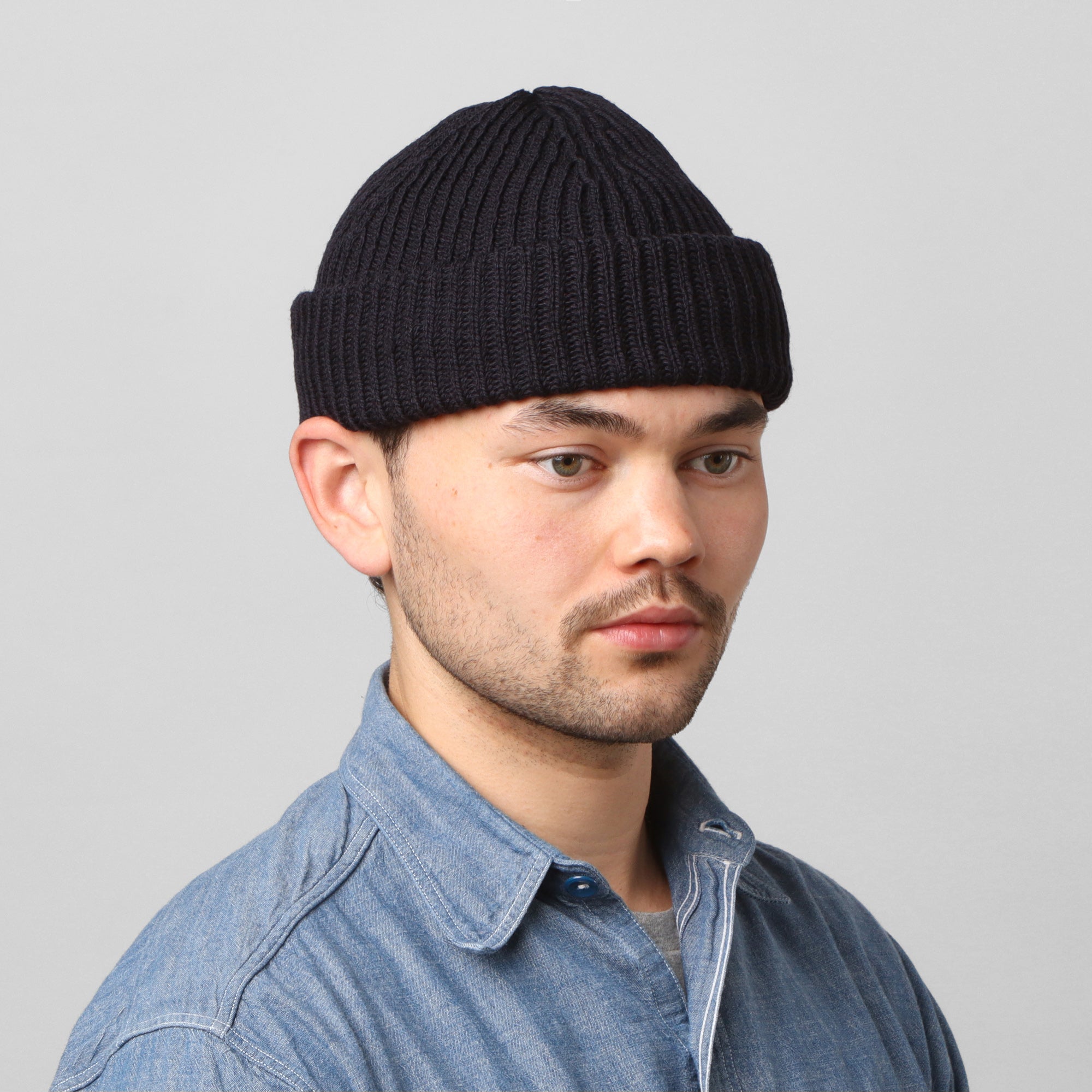 Classic Rib Beanie (Merino)