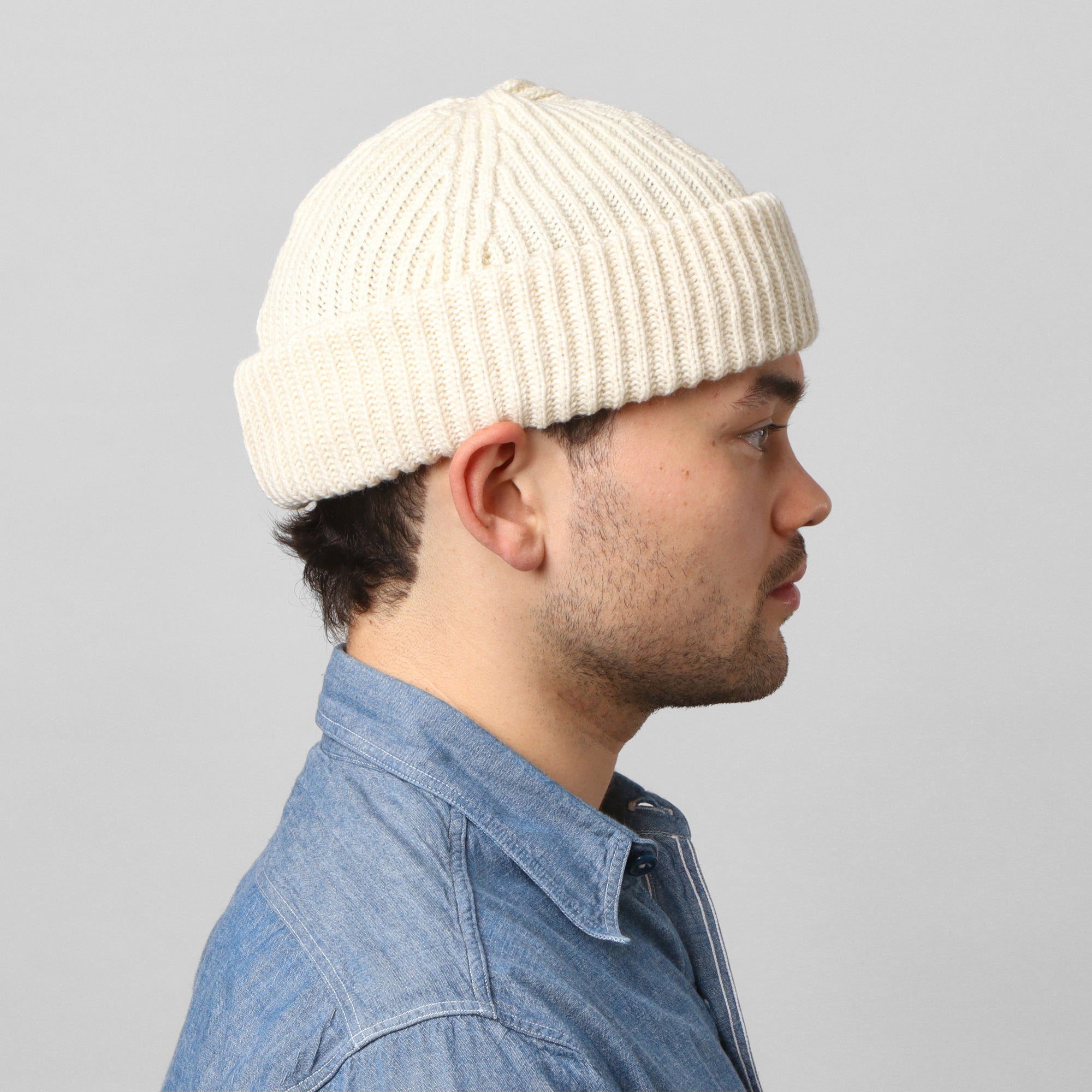 Classic Rib Beanie (Merino)