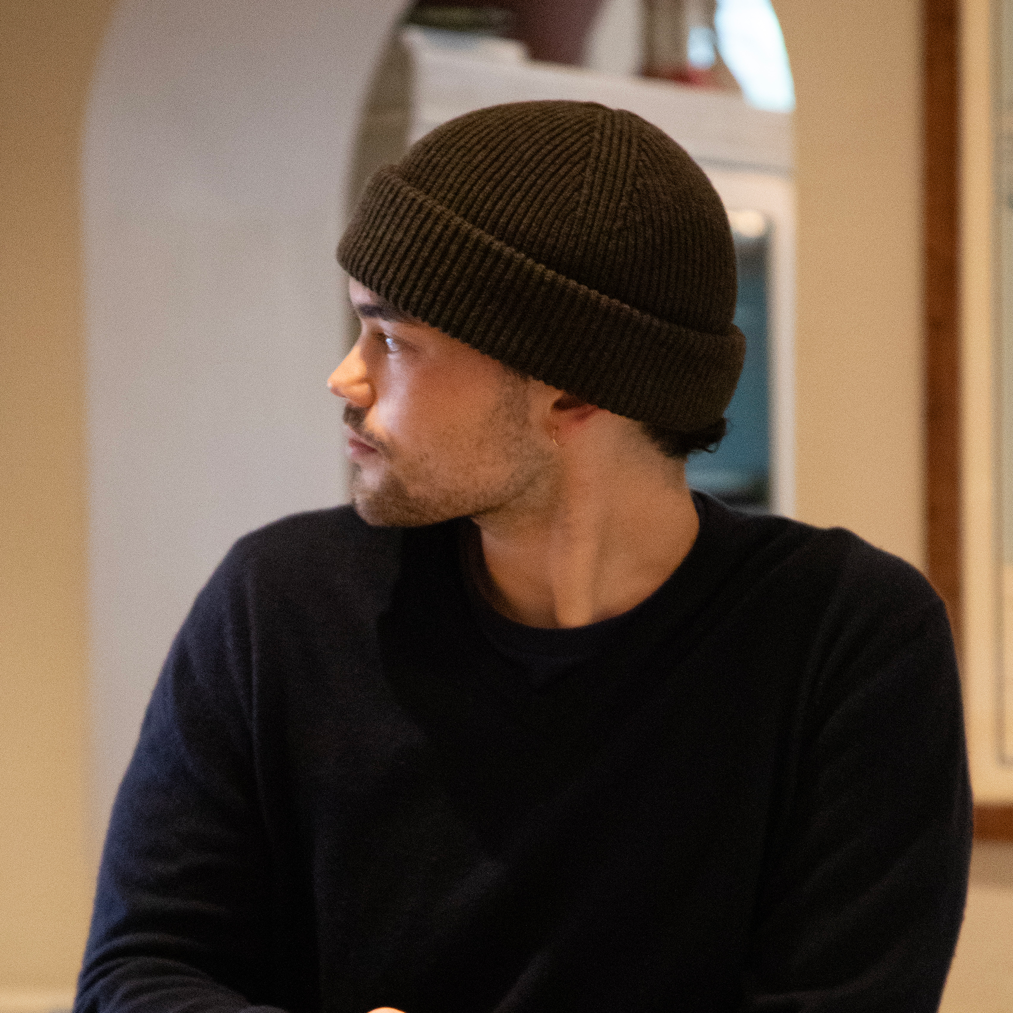 Lambswool Short Fold Hat (90 colours)